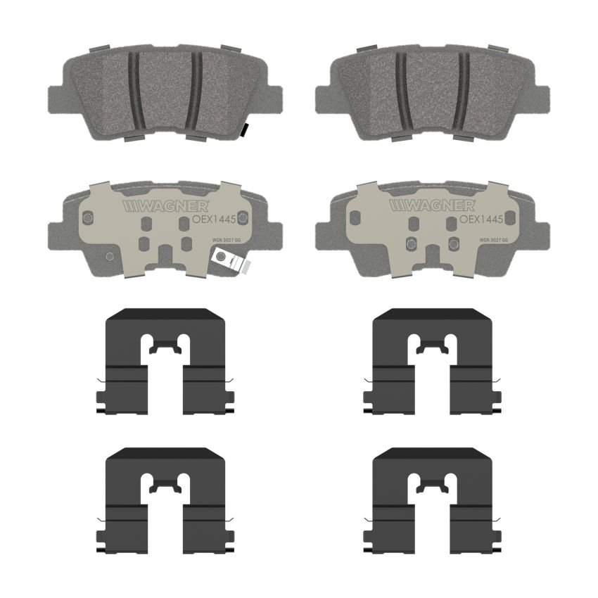 Wagner Brake OEX1445 OEX Disc Brake Pad Set Premium Ceramic