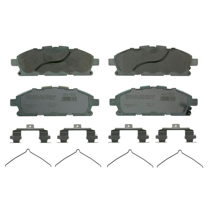 Wagner Brake OEX1552 OEX Disc Brake Pad Set Premium Ceramic
