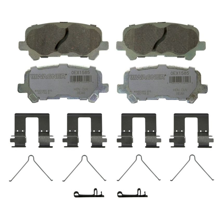 Wagner Brake OEX1585 OEX Disc Brake Pad Set Premium Ceramic