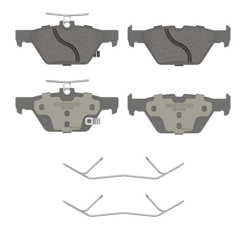 Wagner Brake OEX1808 OEX Disc Brake Pad Set Premium Ceramic