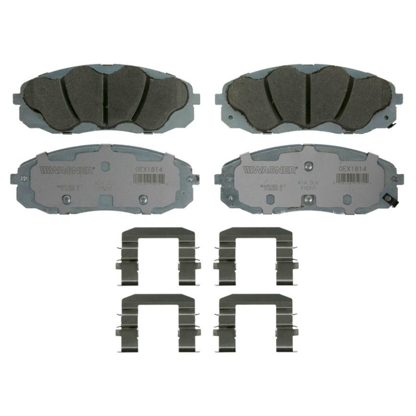 Wagner Brake OEX1814 OEX Disc Brake Pad Set Premium Ceramic