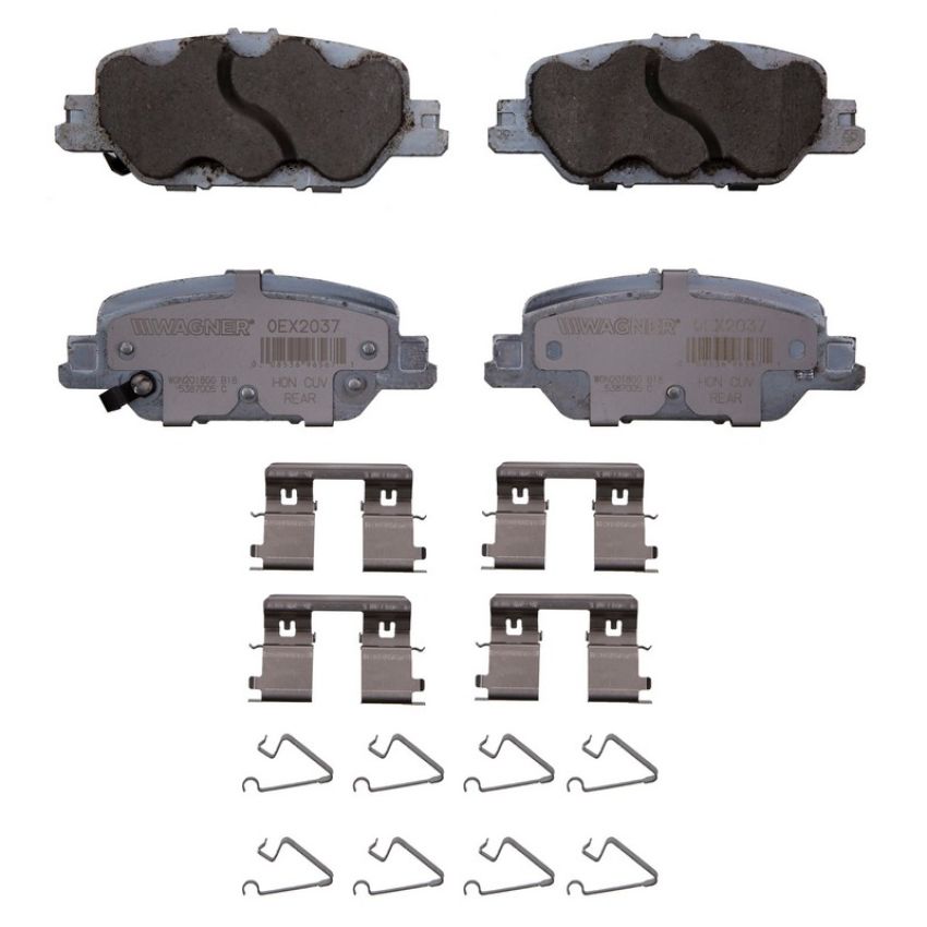 Wagner Brake OEX2037 OEX Disc Brake Pad Set Premium Ceramic