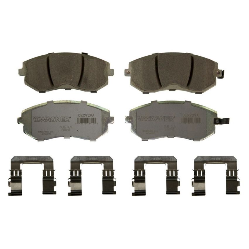 Wagner Brake OEX929A OEX Disc Brake Pad Set Premium Ceramic