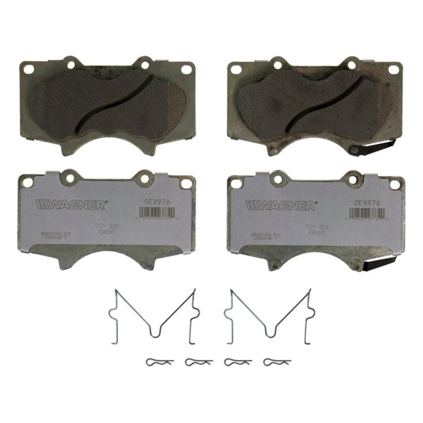 Wagner Brake OEX976 OEX Disc Brake Pad Set Premium Ceramic