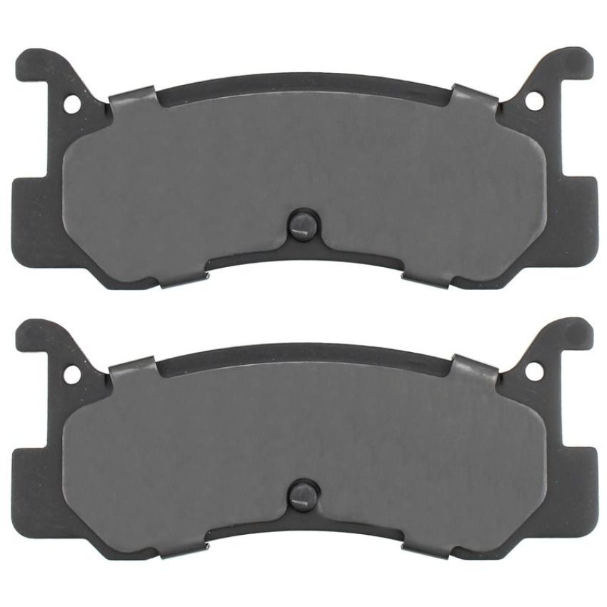 MPA 1000-0366M QB Semi-Metallic Brake Pads