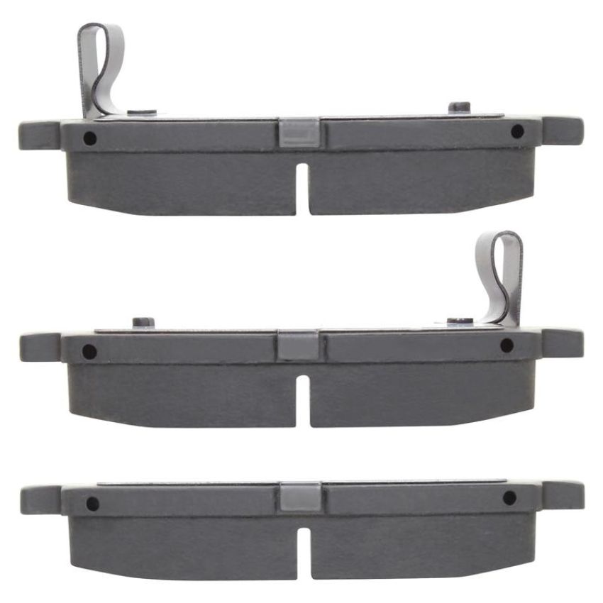 MPA 1000-0672M QB Semi-Metallic Brake Pads