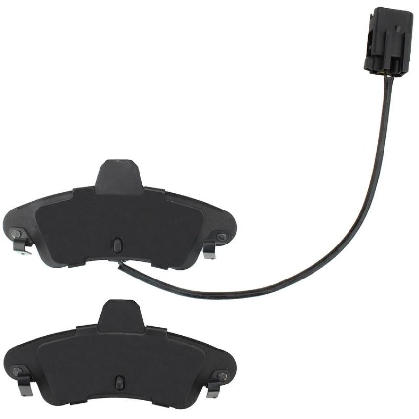 MPA 1000-0899M QB Semi-Metallic Brake Pads