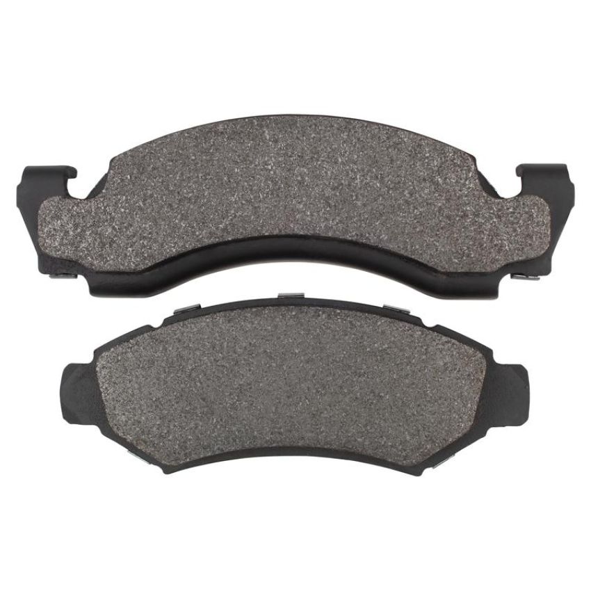 MPA 1001-0050M Quality-Built Premium Semi-Metallic Brake Pads w/ Hardware