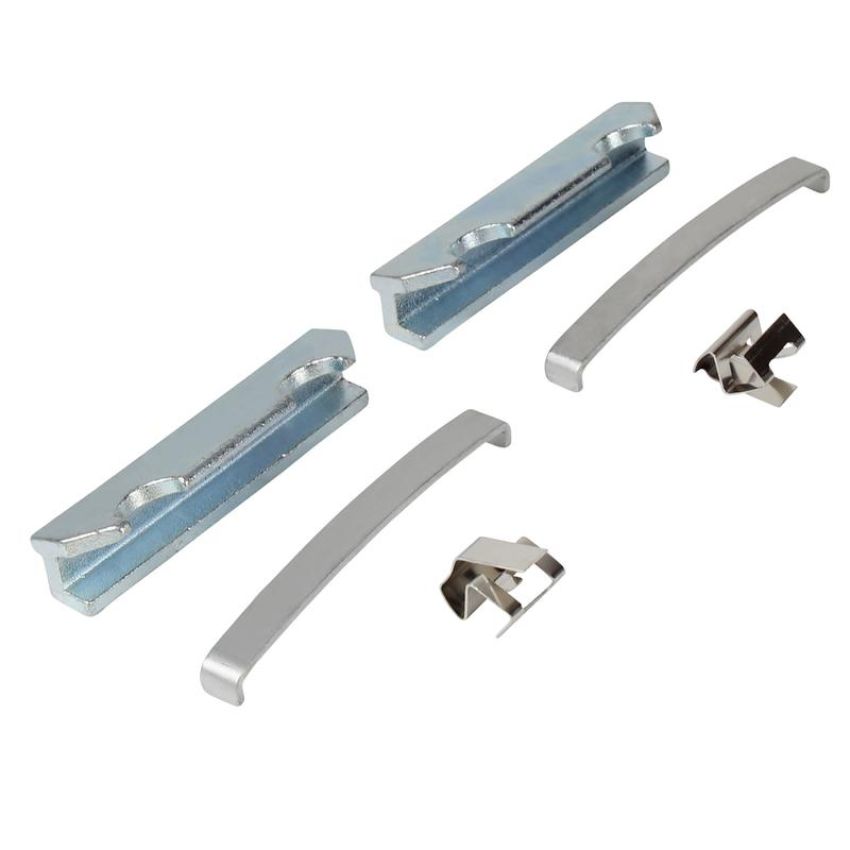 MPA 1001-0050M Quality-Built Premium Semi-Metallic Brake Pads w/ Hardware