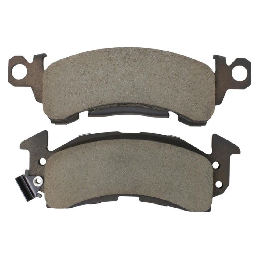 MPA 1001-0052C Quality-Built Premium Ceramic Brake Pads w/ Hardware