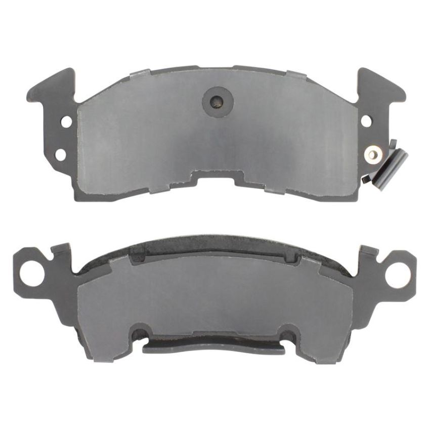 MPA 1001-0052M Quality-Built Premium Semi-Metallic Brake Pads w/ Hardware