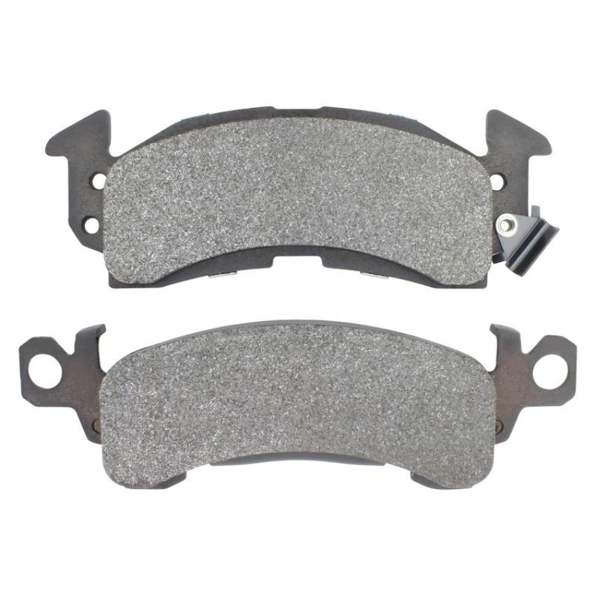 MPA 1001-0052M Quality-Built Premium Semi-Metallic Brake Pads w/ Hardware