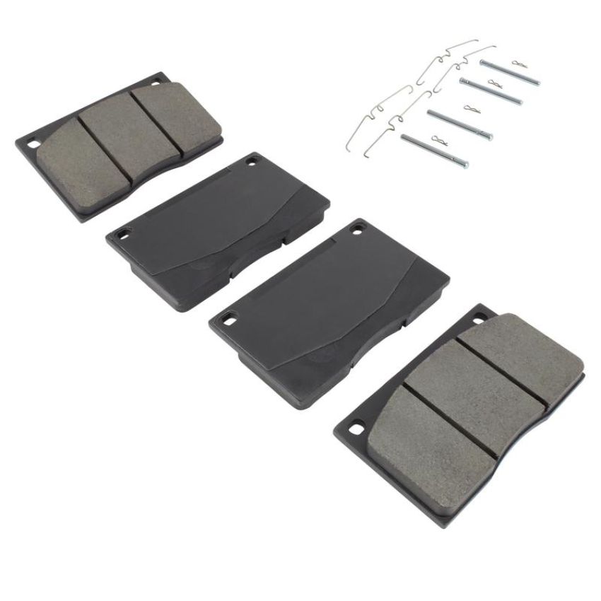 MPA 1001-0135M Quality-Built Premium Semi-Metallic Brake Pads w/ Hardware