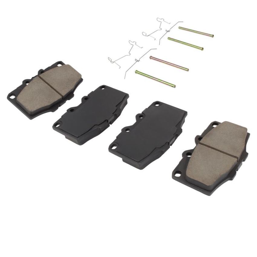 MPA 1001-0137C Quality-Built Premium Ceramic Brake Pads w/ Hardware