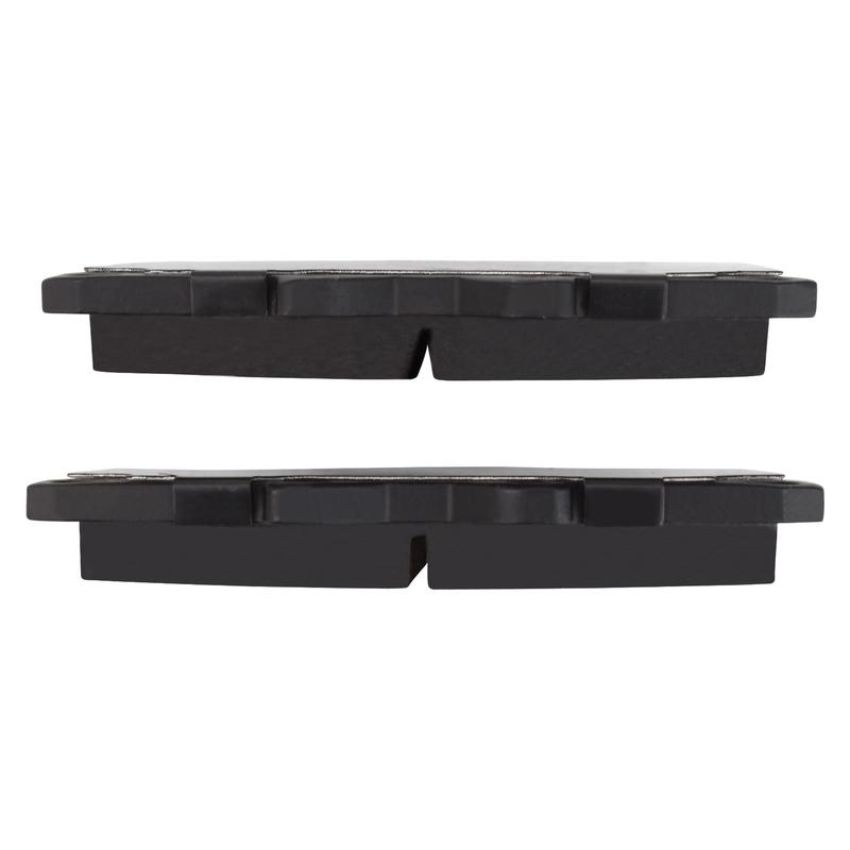 MPA 1001-0137M Quality-Built Premium Semi-Metallic Brake Pads w/ Hardware