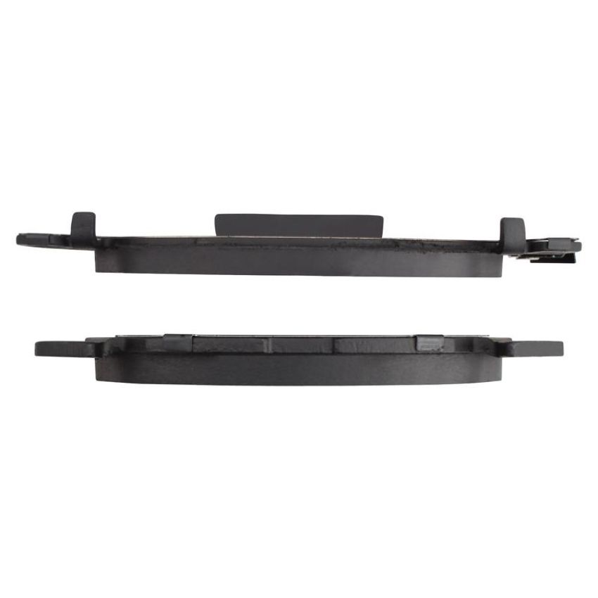 MPA 1001-0153M Quality-Built Premium Semi-Metallic Brake Pads w/ Hardware