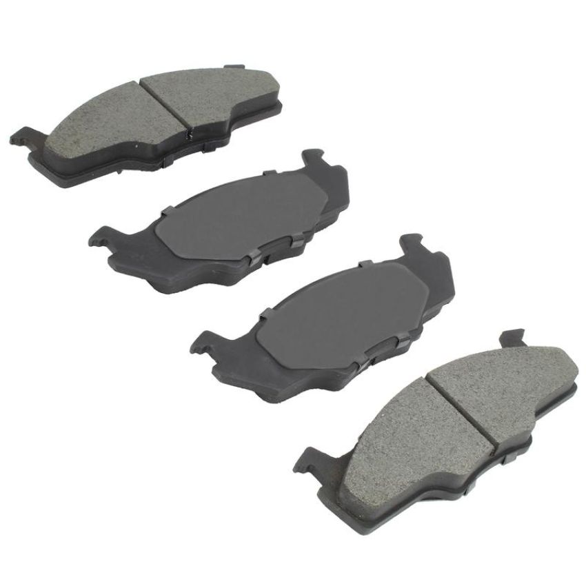 MPA 1001-0158M Quality-Built Premium Semi-Metallic Brake Pads