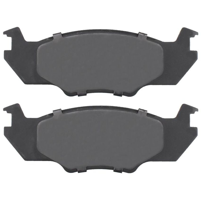 MPA 1001-0158M Quality-Built Premium Semi-Metallic Brake Pads