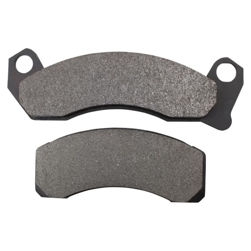 MPA 1001-0199M Quality-Built Premium Semi-Metallic Brake Pads w/ Hardware