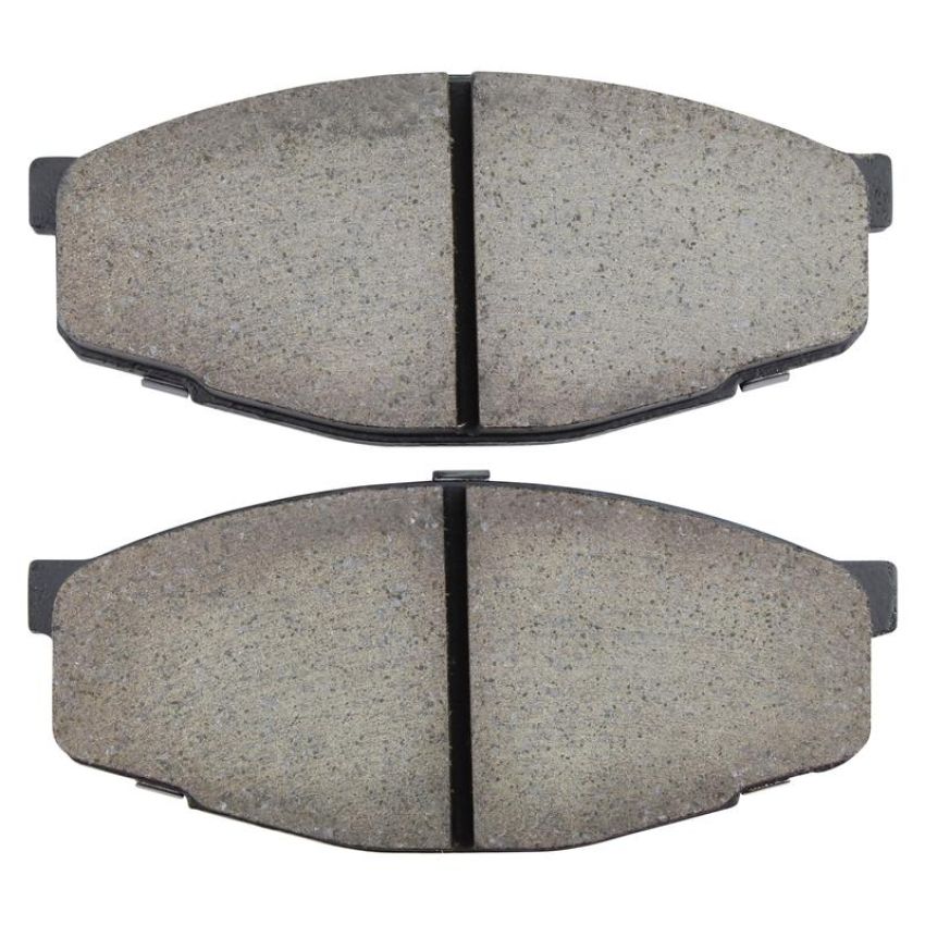 MPA 1001-0207C Quality-Built Premium Ceramic Brake Pads w/ Hardware