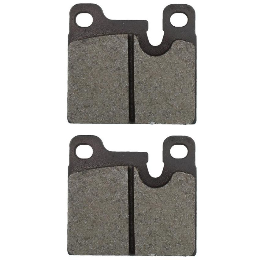 MPA 1001-0288M Quality-Built Premium Semi-Metallic Brake Pads