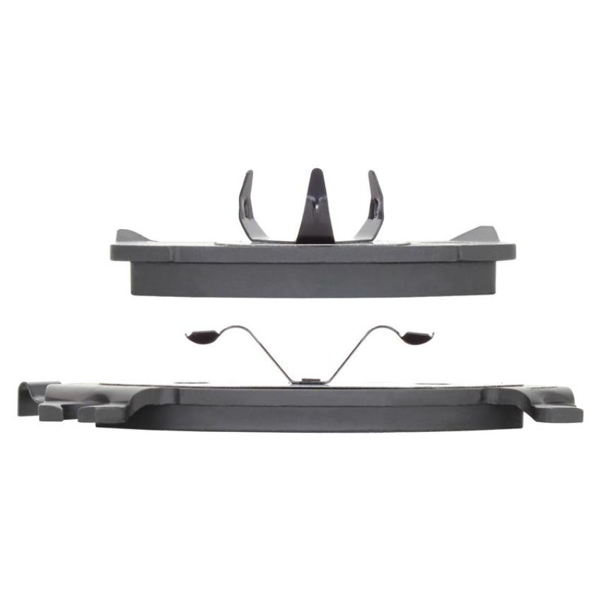 MPA 1001-0310M Quality-Built Premium Semi-Metallic Brake Pads w/ Hardware