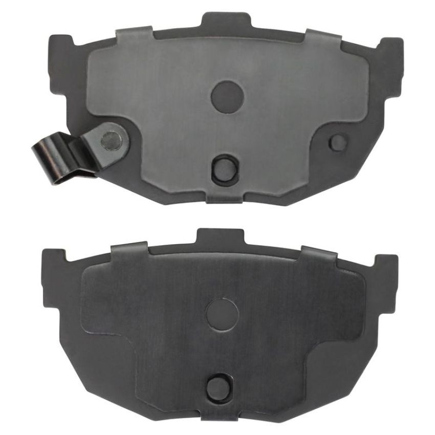 MPA 1001-0323C Quality-Built Premium Ceramic Brake Pads w/ Hardware