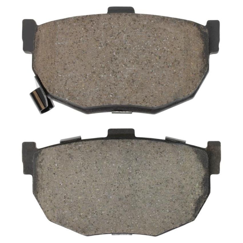 MPA 1001-0323M Quality-Built Premium Semi-Metallic Brake Pads w/ Hardware