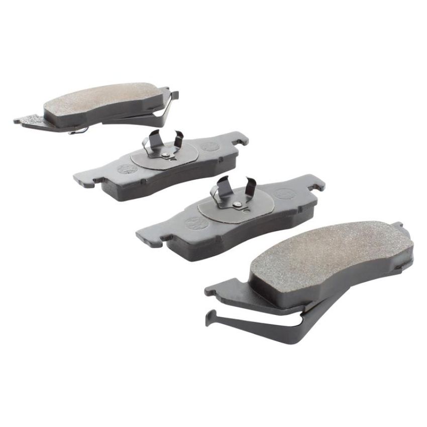 MPA 1001-0344M Quality-Built Premium Semi-Metallic Brake Pads