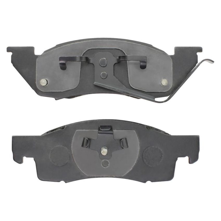 MPA 1001-0344M Quality-Built Premium Semi-Metallic Brake Pads