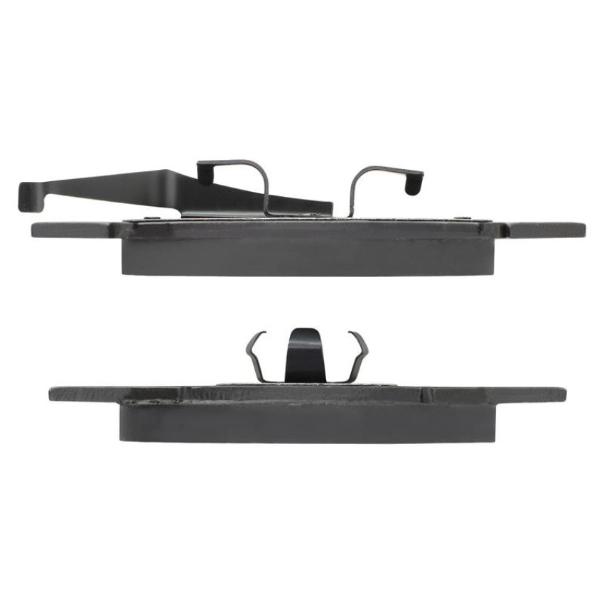 MPA 1001-0344M Quality-Built Premium Semi-Metallic Brake Pads