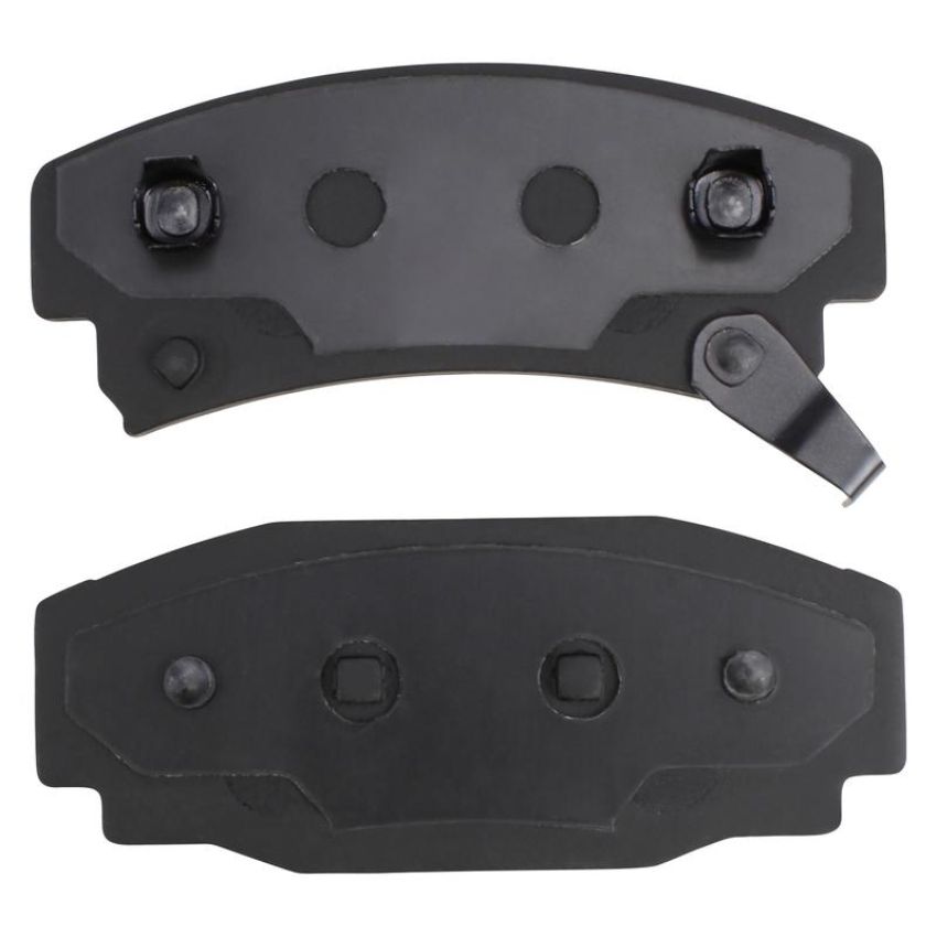 MPA 1001-0354M Quality-Built Premium Semi-Metallic Brake Pads w/ Hardware