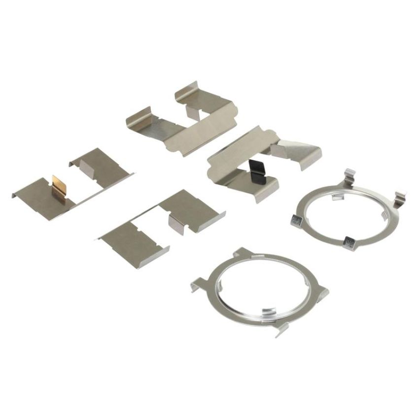 MPA 1001-0354M Quality-Built Premium Semi-Metallic Brake Pads w/ Hardware