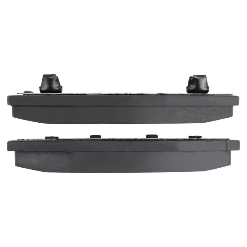MPA 1001-0354M Quality-Built Premium Semi-Metallic Brake Pads w/ Hardware