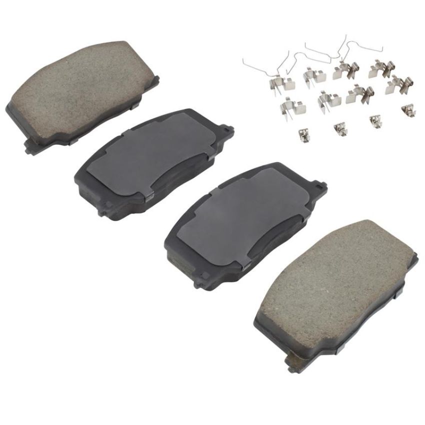 MPA 1001-0356C Quality-Built Premium Ceramic Brake Pads w/ Hardware