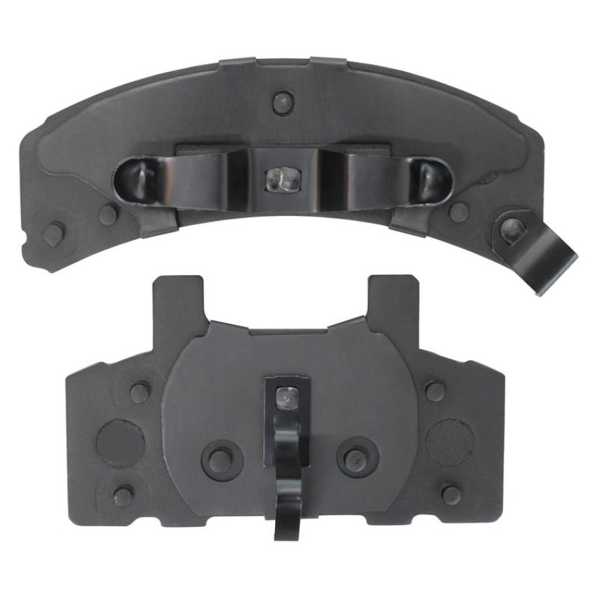 MPA 1001-0368M Quality-Built Premium Semi-Metallic Brake Pads w/ Hardware