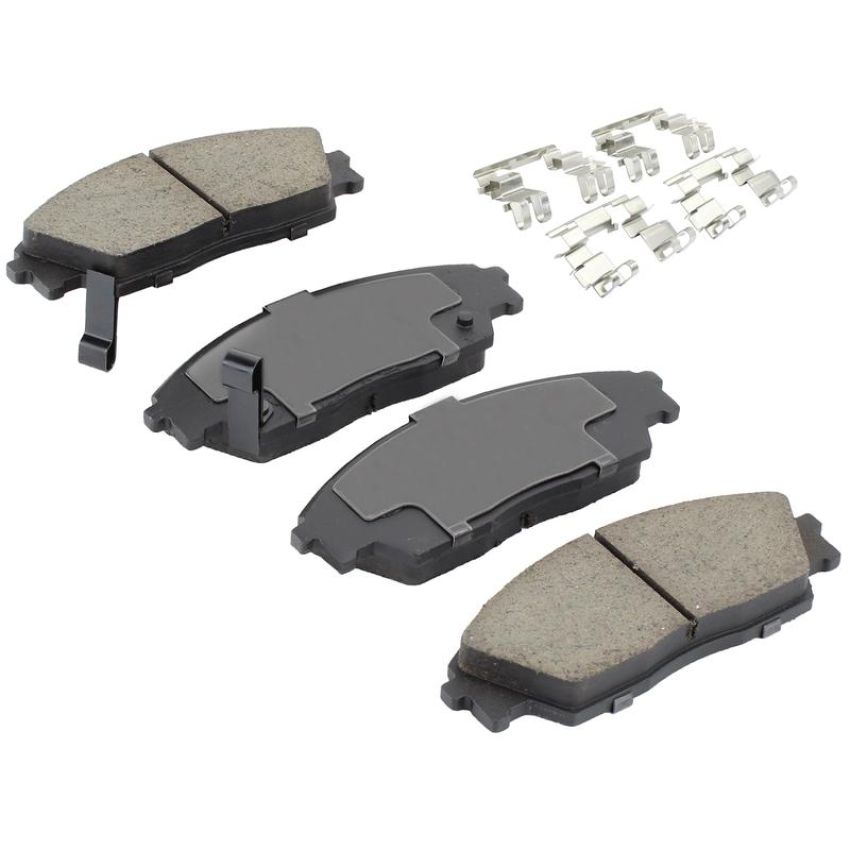 MPA 1001-0373C Quality-Built Premium Ceramic Brake Pads w/ Hardware