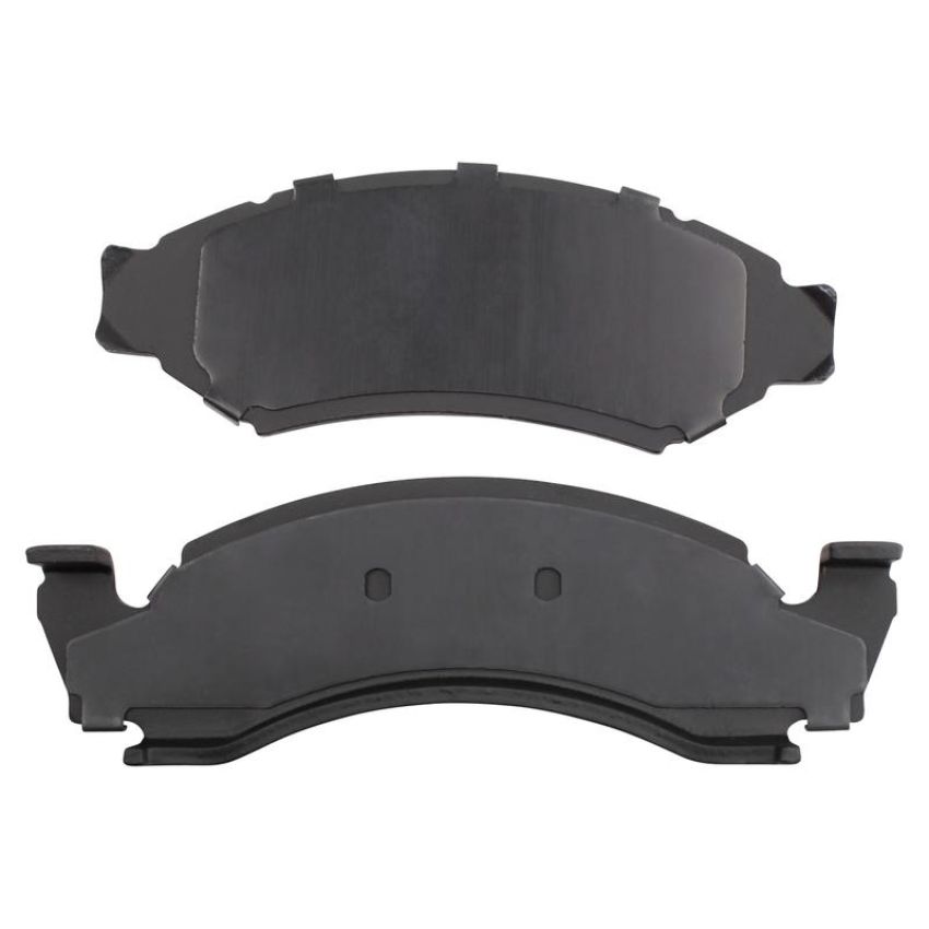 MPA 1001-0375M Quality-Built Premium Semi-Metallic Brake Pads w/ Hardware
