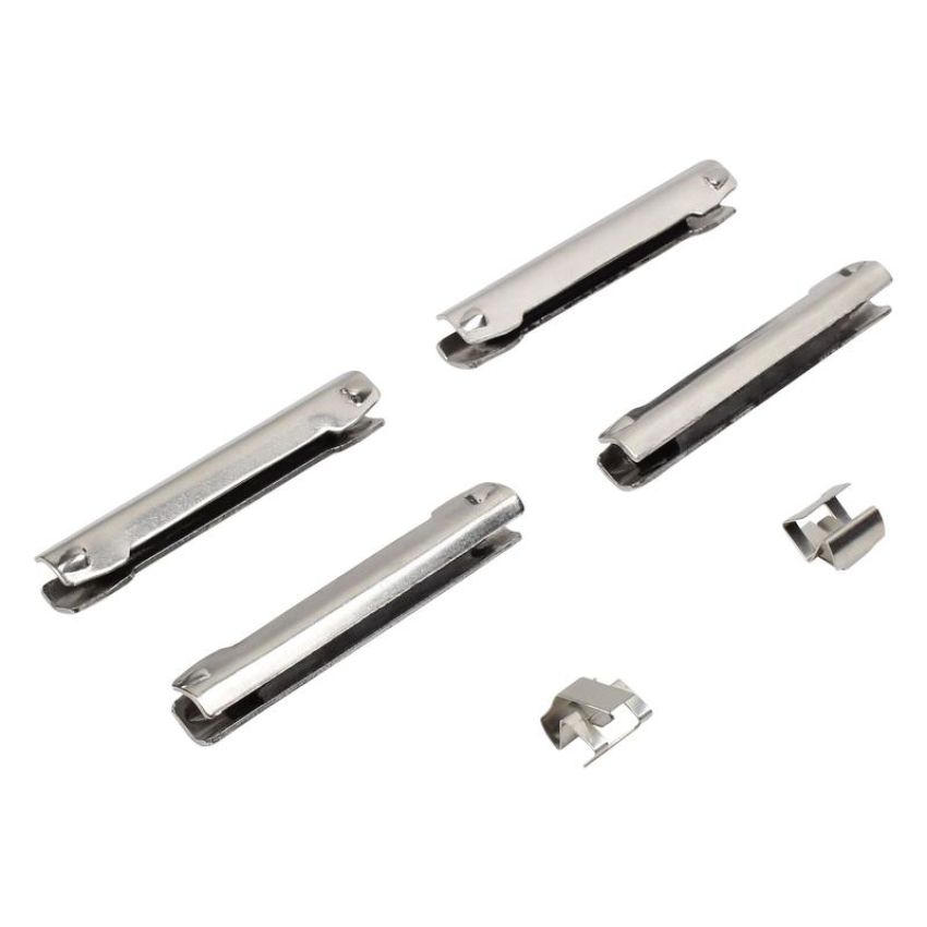 MPA 1001-0375M Quality-Built Premium Semi-Metallic Brake Pads w/ Hardware