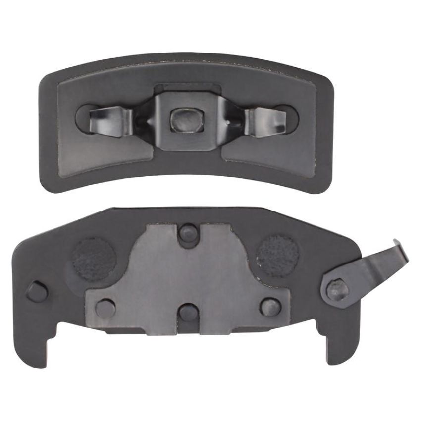 MPA 1001-0377M Quality-Built Premium Semi-Metallic Brake Pads w/ Hardware