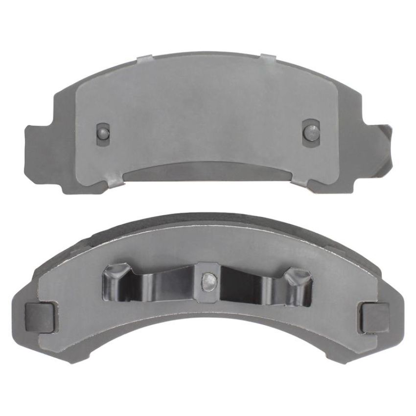MPA 1001-0387M Quality-Built Premium Semi-Metallic Brake Pads w/ Hardware