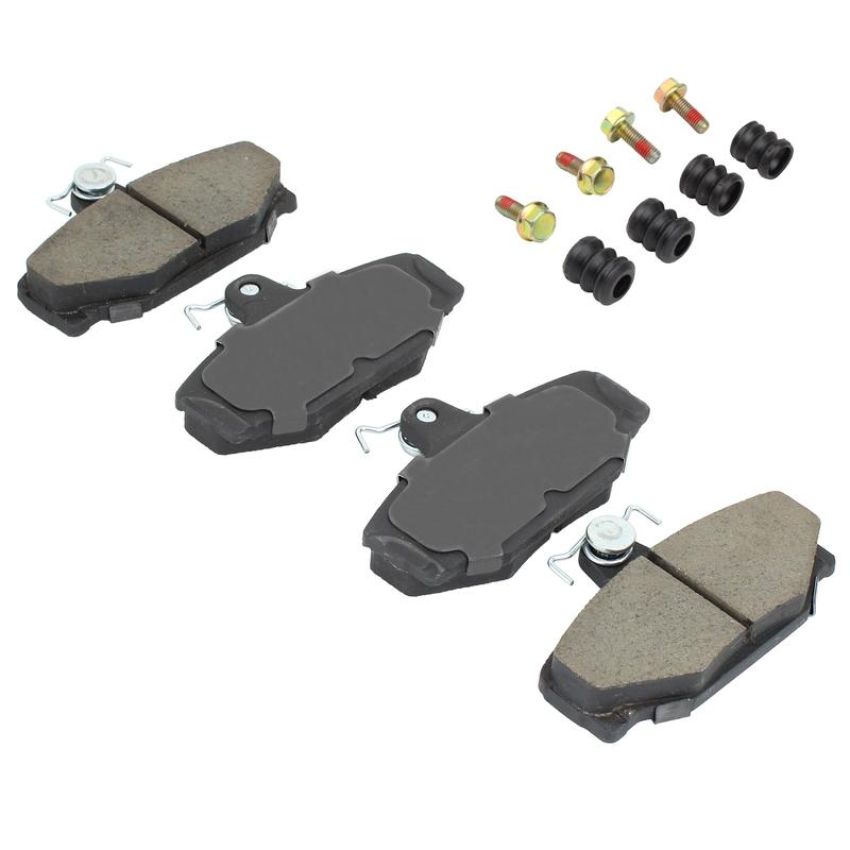 MPA 1001-0391C Quality-Built Premium Ceramic Brake Pads w/ Hardware