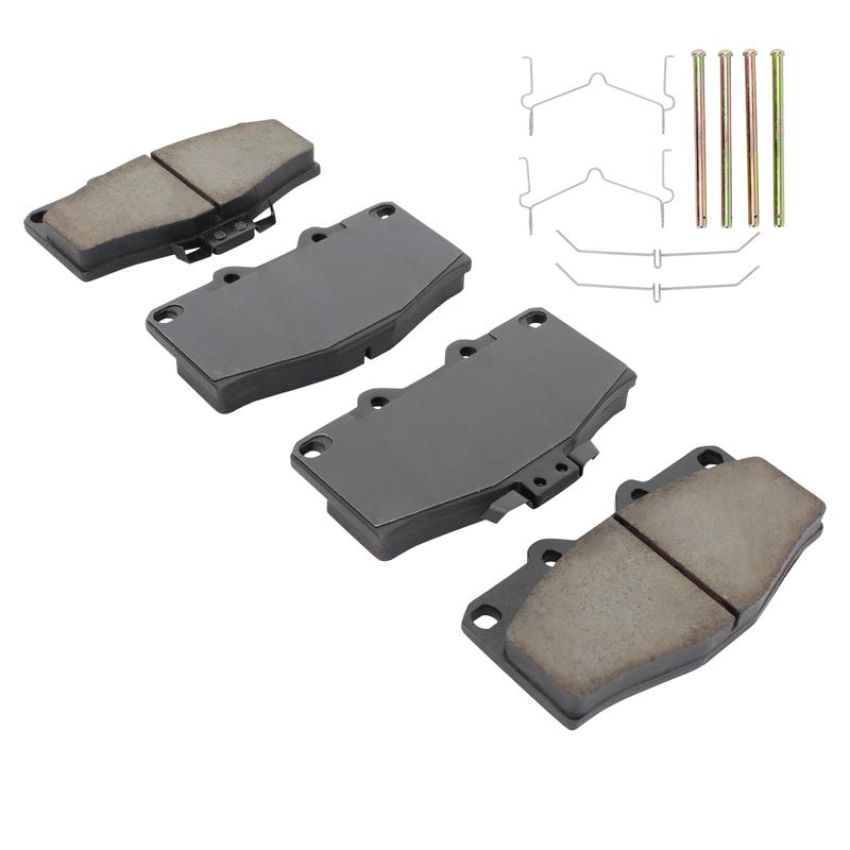 MPA 1001-0410C Quality-Built Premium Ceramic Brake Pads w/ Hardware