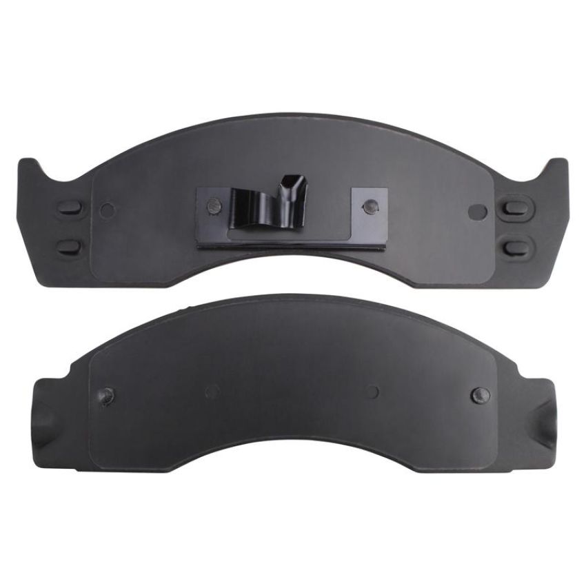 MPA 1001-0411M Quality-Built Premium Semi-Metallic Brake Pads w/ Hardware