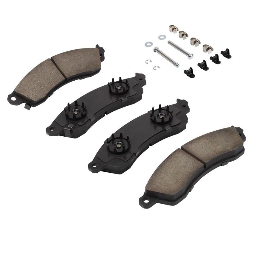 MPA 1001-0412C Quality-Built Premium Ceramic Brake Pads w/ Hardware