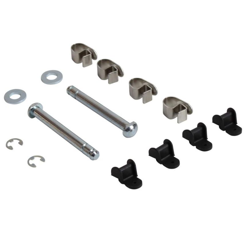 MPA 1001-0412M Quality-Built Premium Semi-Metallic Brake Pads w/ Hardware