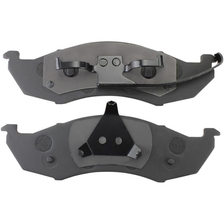 MPA 1001-0417M Quality-Built Premium Semi-Metallic Brake Pads w/ Hardware