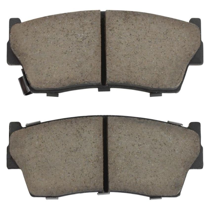 MPA 1001-0418C Quality-Built Premium Ceramic Brake Pads w/ Hardware