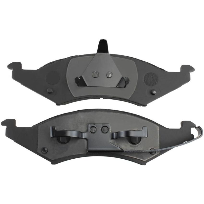 MPA 1001-0421M Quality-Built Premium Semi-Metallic Brake Pads w/ Hardware