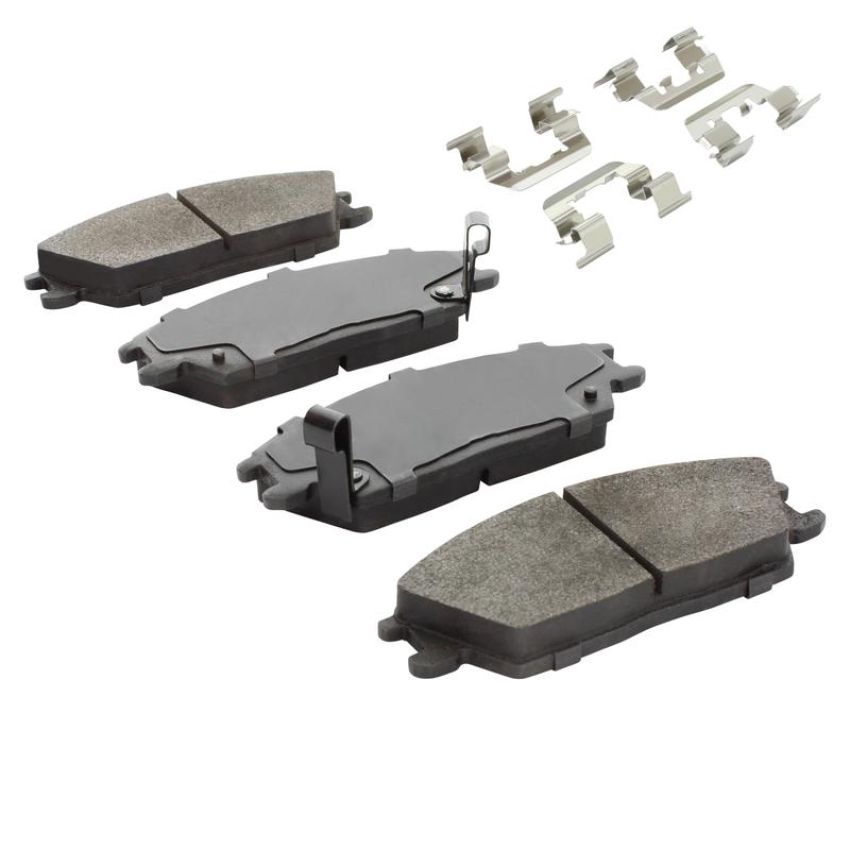 MPA 1001-0440C Quality-Built Premium Ceramic Brake Pads w/ Hardware